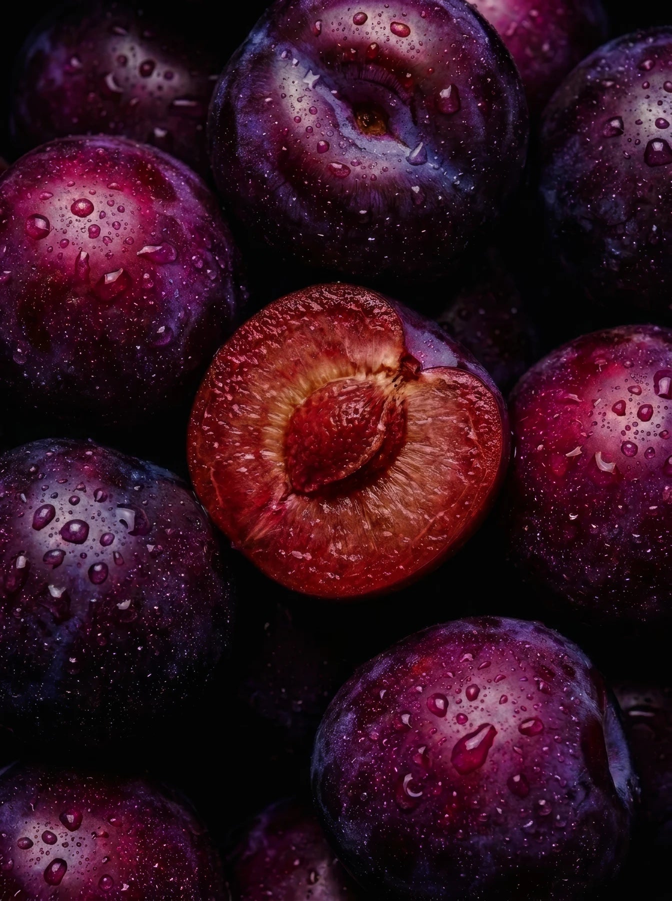Plum oil
